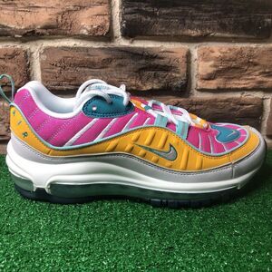 2019 WMNS Nike Air Max 98 Easter SZ 7.5 Spirit Teal Laser Fuchsia CI9897-301